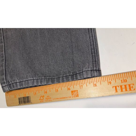 Rocawear Jeans Mens 34x30 Gray Classic Fit Loose Flap Pockets Dark Wash Tag 36 - Picture 5 of 10